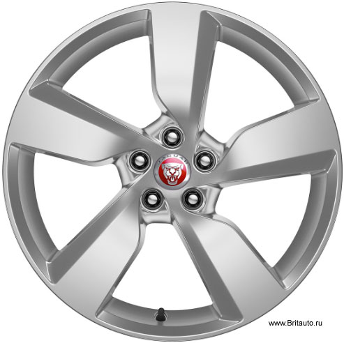 Колесный диск R19 Jaguar F-Pace, Jaguar E-Pace и Jaguar I-Pace, модель Fan Sparkle Silver. Оригинальные диски Jaguar из Германии, 4шт в наличии в Москве. 