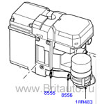 Отопитель независимого действия в сборе range rover 2002 - 2012