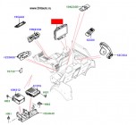 Монитор задней развлекательной системы 10,2 дюйма  Range Rover 2013-2017, Range Rover Sport 2014