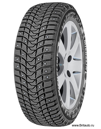 MICHELIN X-Ice North 3 SUV XL 225/40 R18 92T, автошина зимняя, с шипами.