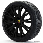 Комплект колес в сборе arden dakar ii limited edition, 10 x r22, цвет: matt black / gloss black (внутренние спицы), на зимней / летней резине premium на выбор (vredestein, conti, michelin)