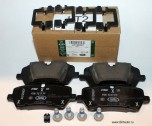 Колодки тормозные задние, комплект, Land Rover Defender 2020 - 2024, Land Rover Discovery 5,  Range Rover 2018 -2021, Range Rover Sport 2018-2022. С улучшенными эксплуатационными характеристиками.