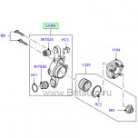 Кулак колеса задний левый Land Rover Discovery 3, 4 и Range Rover Sport 2005 - 2013