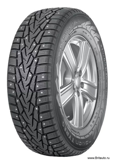 Nokian Tyres Nordman 7 XL 195/55 R15 89T, шина зимняя, с шипами.