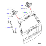 Lr022302: задняя дверь land rover freelander