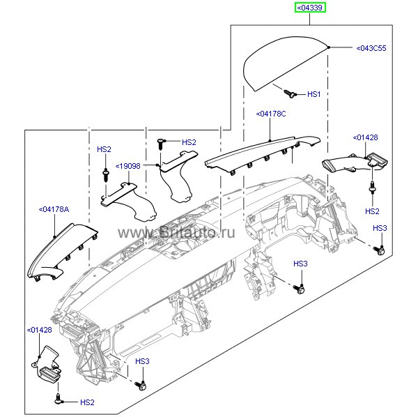 Верхняя часть торпеды (ближняя к стеклу) range rover 2013 и rrs 2014 all new в сборе, обивка - кожа