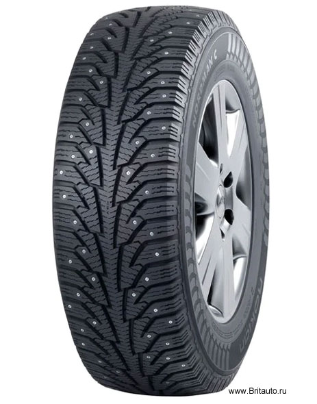 Автомобильная шина Nokian Tyres NORDMAN C 205/75 R16C 113/111R, зимние шины, с шипами