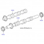 Распредвал правый выпуск, дизель 3,0Л на Range Rover 2013 - 2017, Range Rover Sport 2014 - 2017, LR Discovery 3, 4