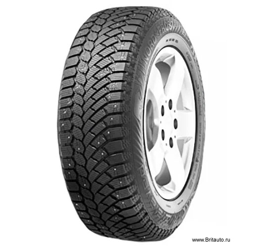 Автомобильная шина Gislaved Nord Frost 200 215/55 R16 97T, зимние шины, с шипами