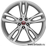Колесный диск Star, 8,5 x R20, c 5-ю двойными спицами, на Jaguar XF.
