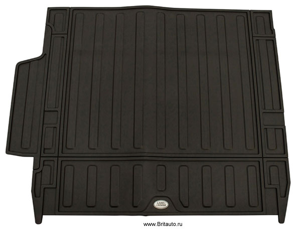 Коврик багажника Land Rover Discovery 5, резиновый, плоский, цвет: Espresso (темно-коричневый)