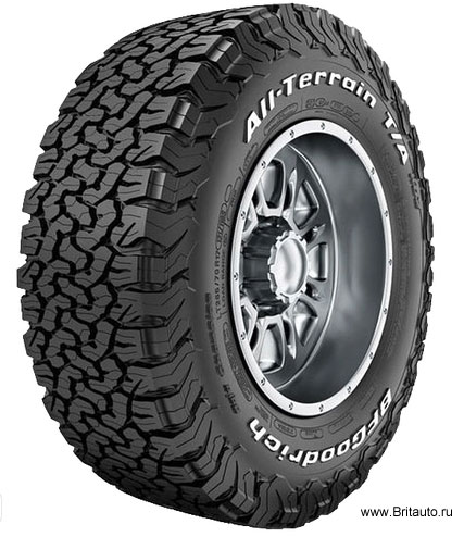 Автомобильная шина BFGoodrich All-Terrain T/A KO2 265/65 R17 120/117S, летняя.