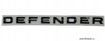 Надпись DEFENDER на капот Land Rover Defender 2020 - 2023, цвет: Narvik Black.