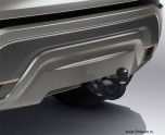 Буксировочная балка с фаркопом с электроприводом раскрывания New Range Rover Evoque 2019. 
