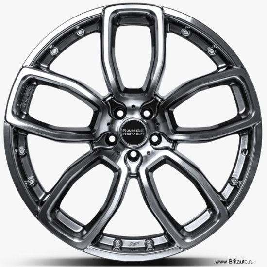 Колесный диск кованый R22 Kahn 600LE Land Rover Defender New 2020 - 2022, Range Rover 2009 - 2022, Range Rover Sport 2010 - 2022, Land Rover Discovery 4 - 5, цвет: Dark Shadow (светлый затемненный).