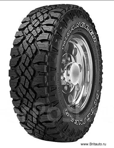 Автомобильная шина Goodyear Wrangler DuraTrac 265/65 R17 112S, летняя. 