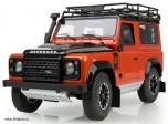 Коллекционная модель Land Rover Defender 1:18 , красная.