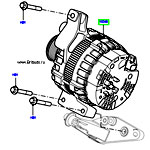 Генератор Land Rover Freelander и Range Rover Evoque