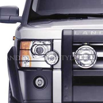 Защита фар на land rover discovery