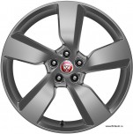 Колесный диск r19 jaguar e-pace fan satin dark grey (серый полуглянцевый), 8j x r19