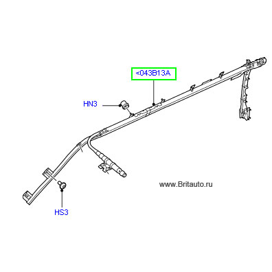 Модуль подушек безопасности LR Discovery 3 и 4, спереди, правая сторона