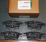Тормозные колодки задние, износостойкие, комплект, Jaguar XJ 2003 - 2019, Jaguar XF 2009 - 2015, Jaguar XK, Jaguar S-Type. Оригинал Jaguar, в оригинальной упаковке. 