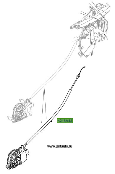 Доводчик замка передних дверей, левой и правой, Range Rover 2013 - 2017 и Range Rover Sport 2014 - 2017, с мягким запиранием. Оригинал Land Rover, в оригинальной упаковке.