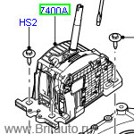 Селектор акпп land rover discovery iii - iv