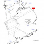 Проводка двери багажного отделения RR 2013