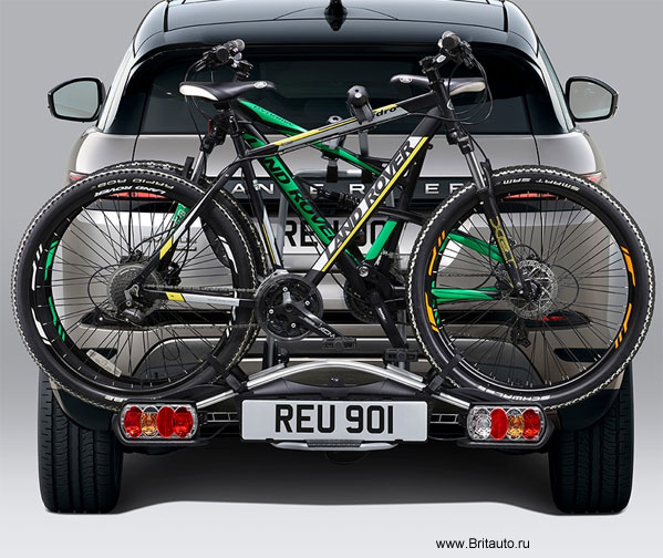 Теплозащитный экран для установки устройства для транспортировки велосипедов сзади автомобиля. На все автомобили Land Rover - Rnge Rover от 2013 м.г.