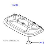 Изолятор капота Land Rover Discovery 3, 4 и Range Rover Sport 2009 - 2013