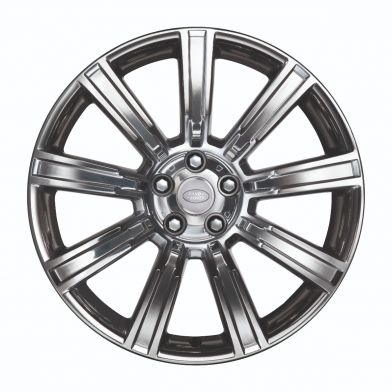 Колесный диск кованный R20 Range Rover Velar, Range Rover Evoque 2012 - 2023, Land Rover Discovery Sport, Jaguar F-Pace, Jaguar E-Pace, Jaguar I-Pace, цвет: Silver (светлый глянцевый).