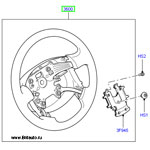 Рулевое колесо LR Freelander 2, без телефона.