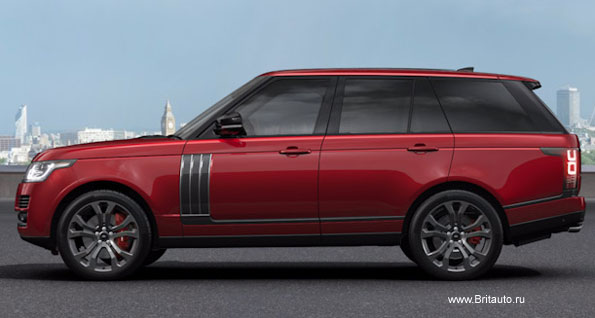 Колесный диск 9,5 х R22 Range Rover Sport 2014 - 2019 и Range Rover 2013 - 2019 SV Autobiography, цвет: Dark Grey Contrast