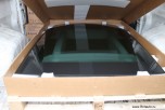 Панорамная крыша Range Rover Evoque, поставляется в сборе: стекло, электродвигатель и штора, цвет: Ivory (светло-кремовая).