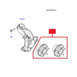 Ступица передняя c подшипником (комплект 2шт.) Frilander 2