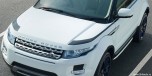 Комплект наклеек Range Rover Evoque 2012 - 2019, левая сторона, на дверях, цвет: Santorini Black