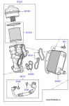 Масляный радиатор в сборе с фильтром и прокладками LR Freelander 3,2Л Бензин