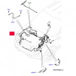 Проводка моторного отделения, Range Rover Evoque