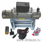 Лебедка horse winch sc12000 12v, тяговое усилие 5,45 тонн