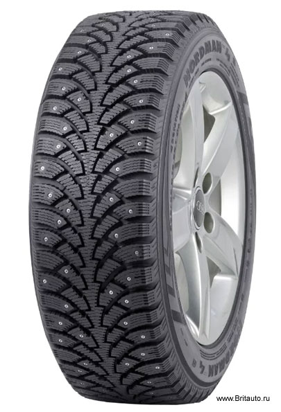 Nokian Nordman 4 XL 165/65 R14 79T, автомобильная шина зимняя, с шипами