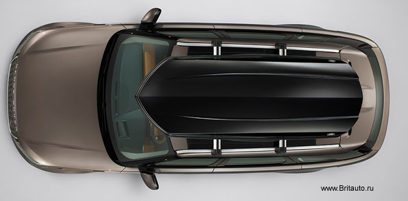 Багажный бокс, спортивный, на крышу Land Rover - Range Rover. Размеры: 2060 х 840 х 340 mm, объём 320л.