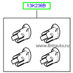 Комплект кронштейнов (4шт.) парктроников задних на range rover 2002 - 2009