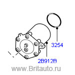 Осушитель воздуха компрессора пневмоподвески на rr, rrs и discovery iii, iv