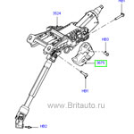 Замок зажигания и руля, на range rover evoque, с фиксируемой рулевой колонкой