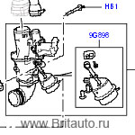 Байпассный клапан на discovery 3, 4 и range rover sport 2002 - 2013