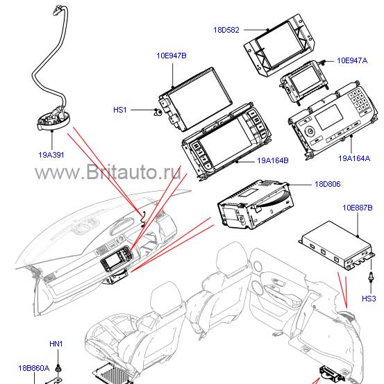 Экран,стандартная аудиосистема,land rover discovery 4