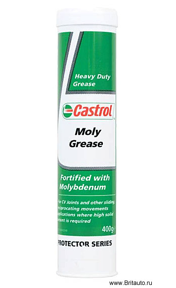 Castrol Moly Grease 400гр. литиевая смазка с дисульфидом молибдена.