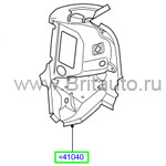 Кронштейн заднего левого фонаря range rover sport 2005 - 2012