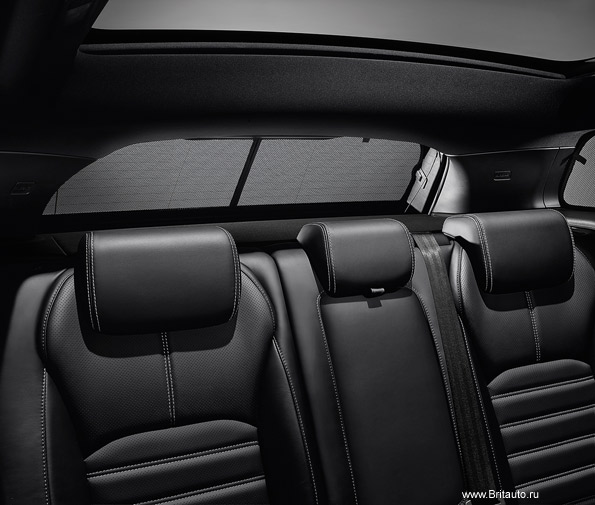 Солнцезащитные шторки заднего окна (на двери багажного отделения) Range Rover Evoque.